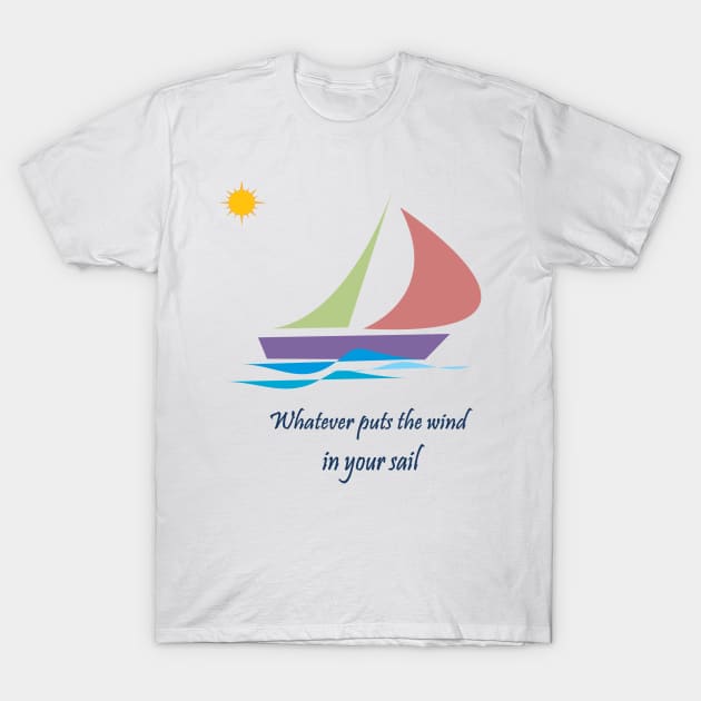 sailing T-Shirt by Ramirelli